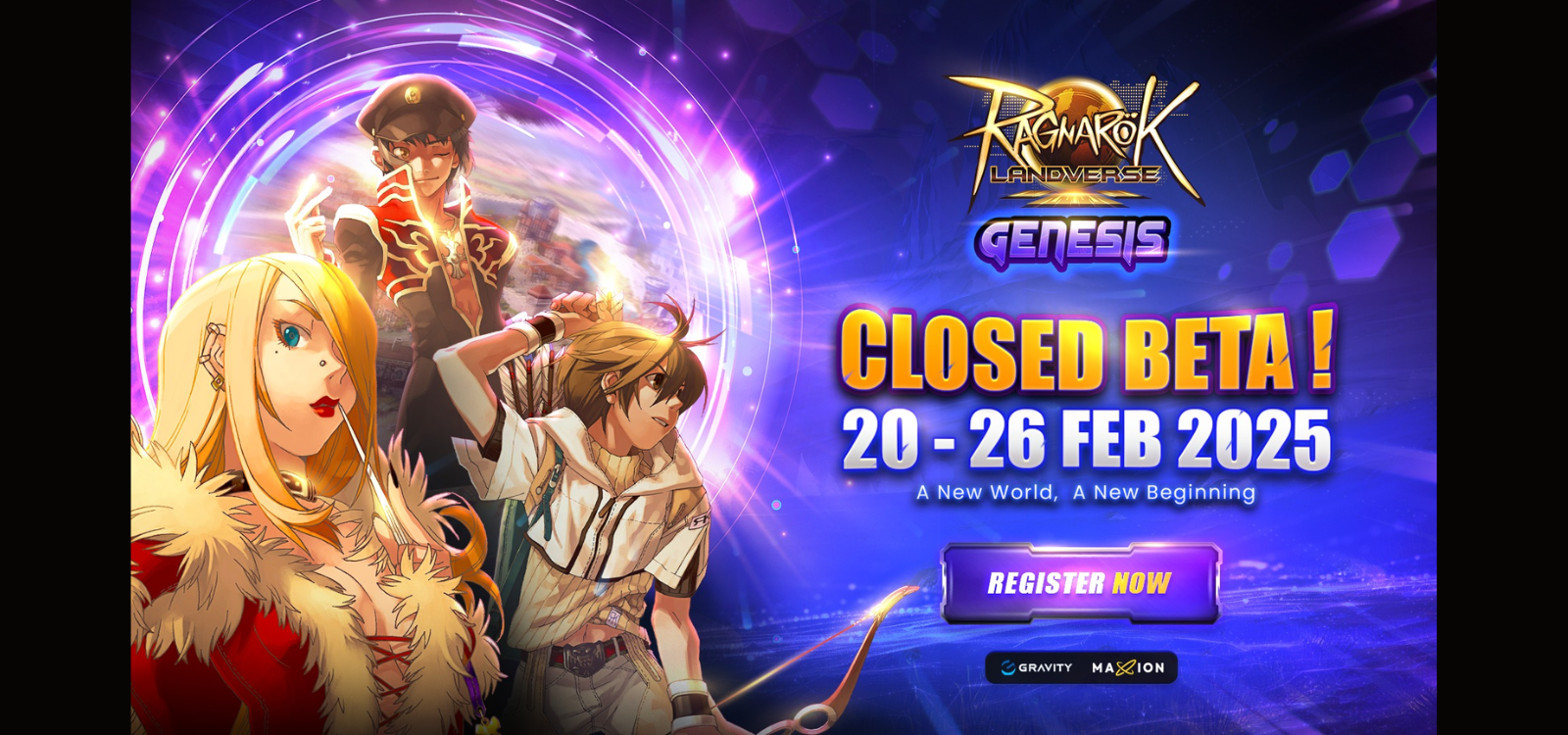 Ragnarok Landverse Genesis Announces CBT1 on Ronin Network – Starting February 20, 2025!