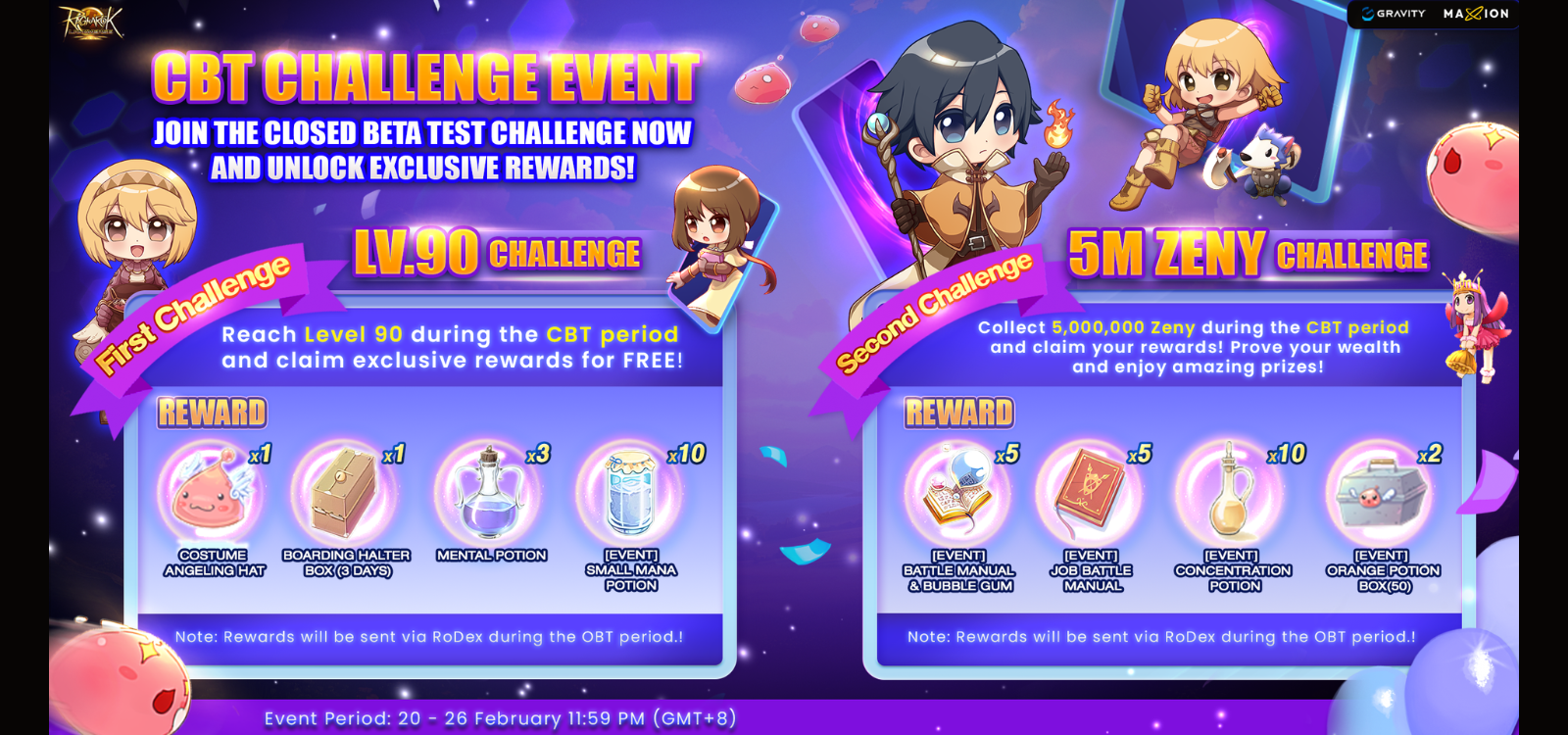 Ragnarok Landverse Genesis CBT1 Challenge Event