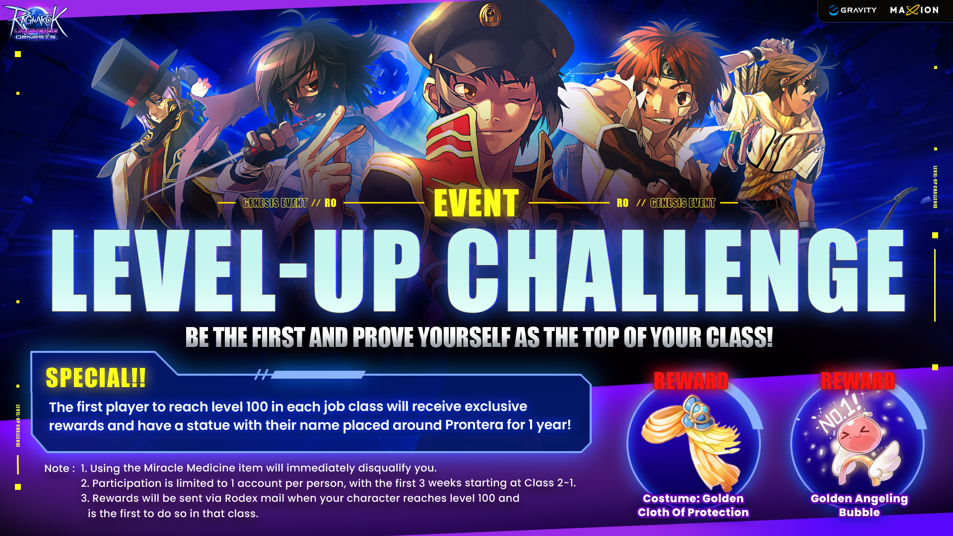 Ragnarok Landverse Genesis : Level-Up Challenge