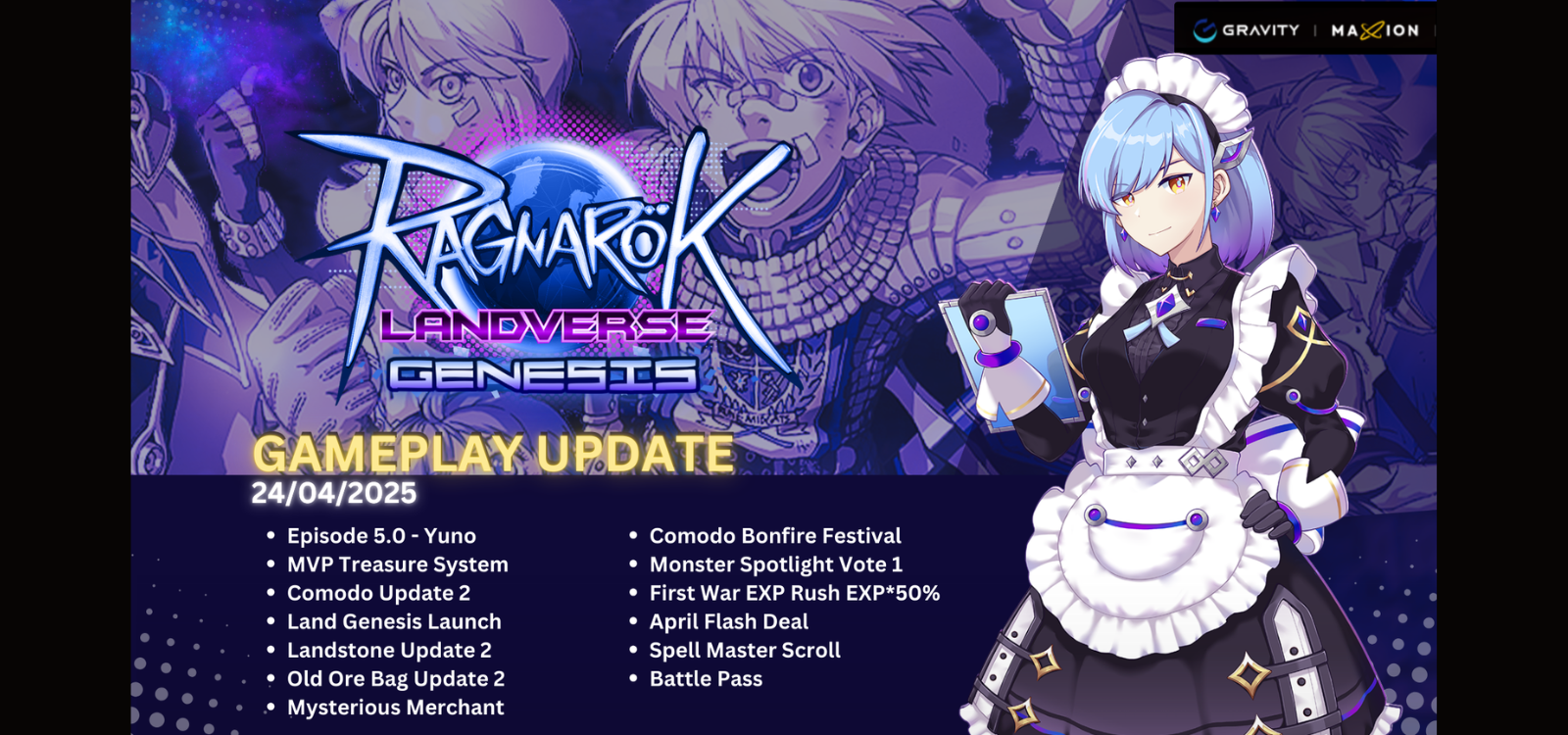 Ragnarok Landverse Genesis : Gameplay Update 24 APRIL 2025