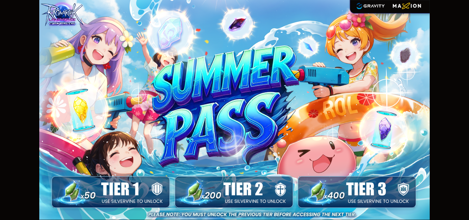 Ragnarok Landverse Genesis : Battle Pass SS1 – Summer Pass