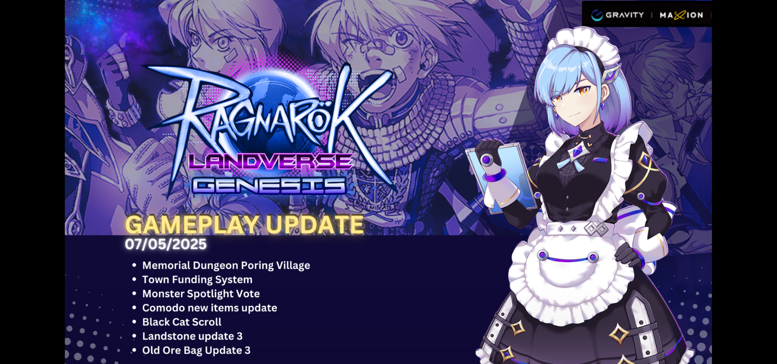 Ragnarok Landverse Genesis : Gameplay Update 7 MAY 2025