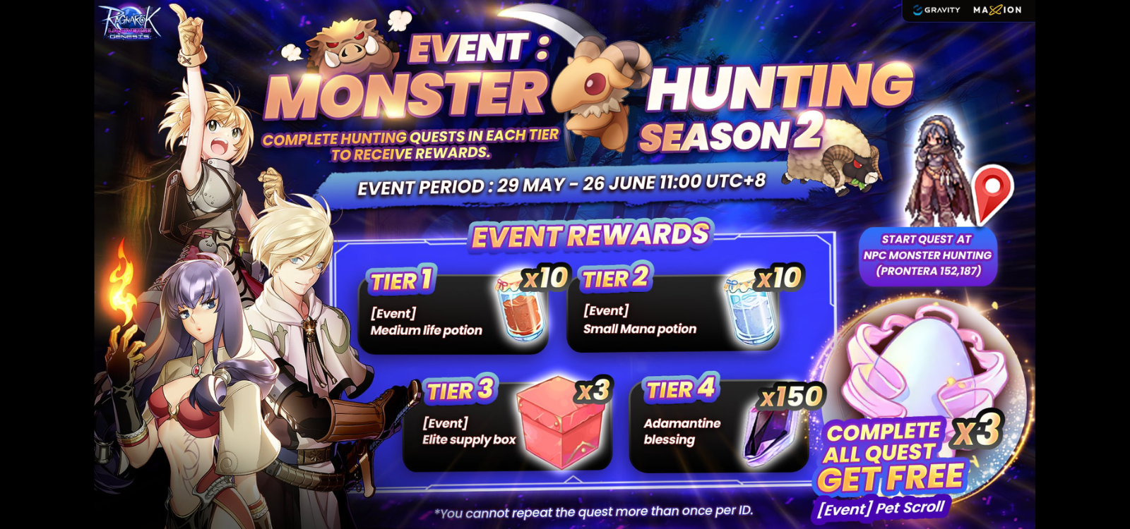 Ragnarok Landverse Genesis : Monster  Hunting Season 2