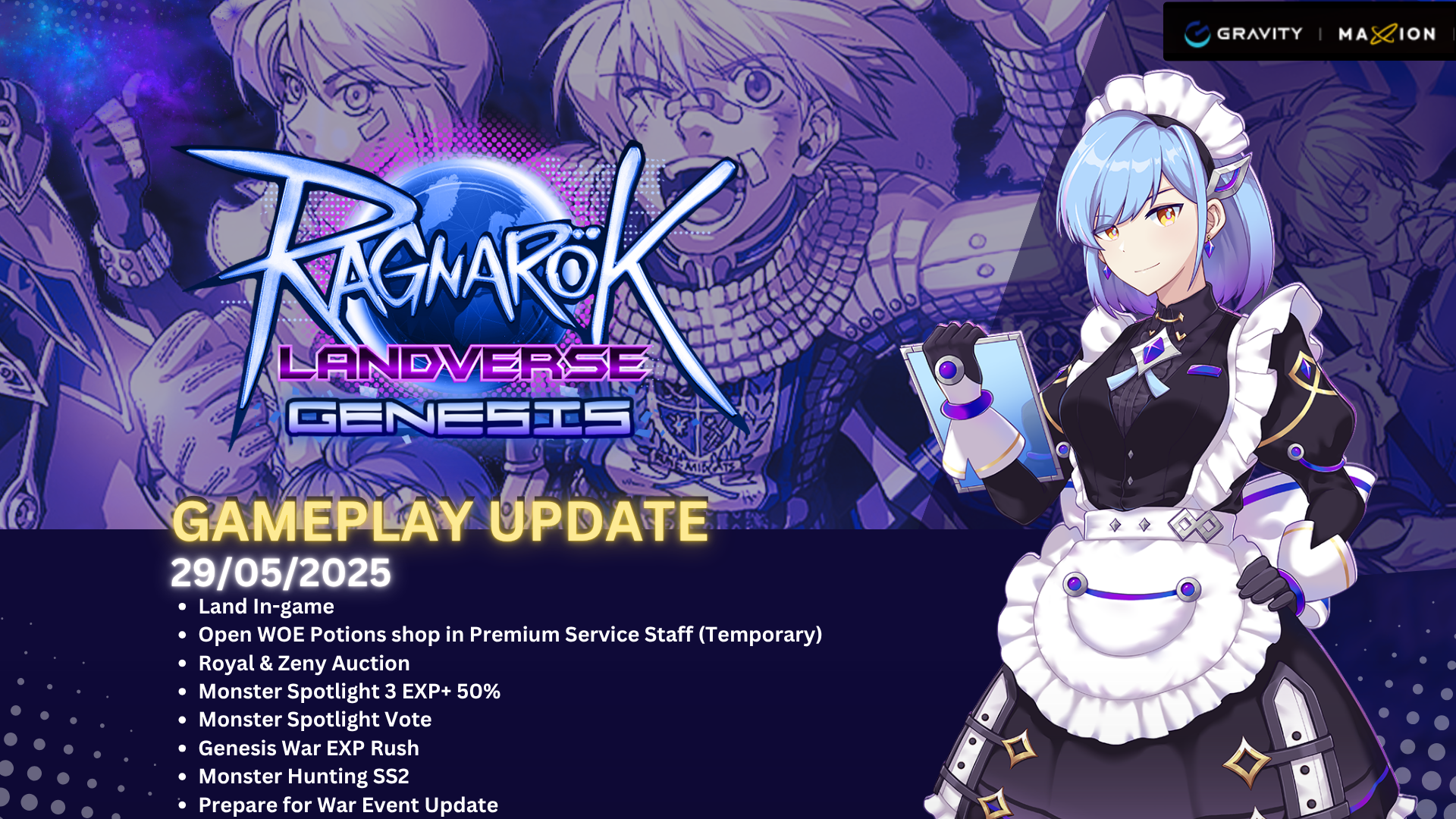 Ragnarok Landverse Genesis : Gameplay Update 29 May 2025