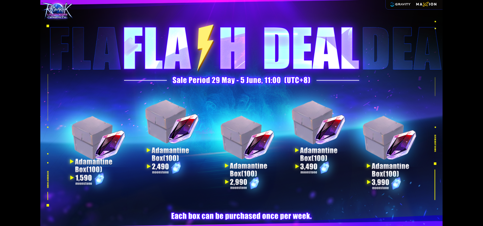 Ragnarok Landverse Genesis : Flash Deal [Adamantine box]