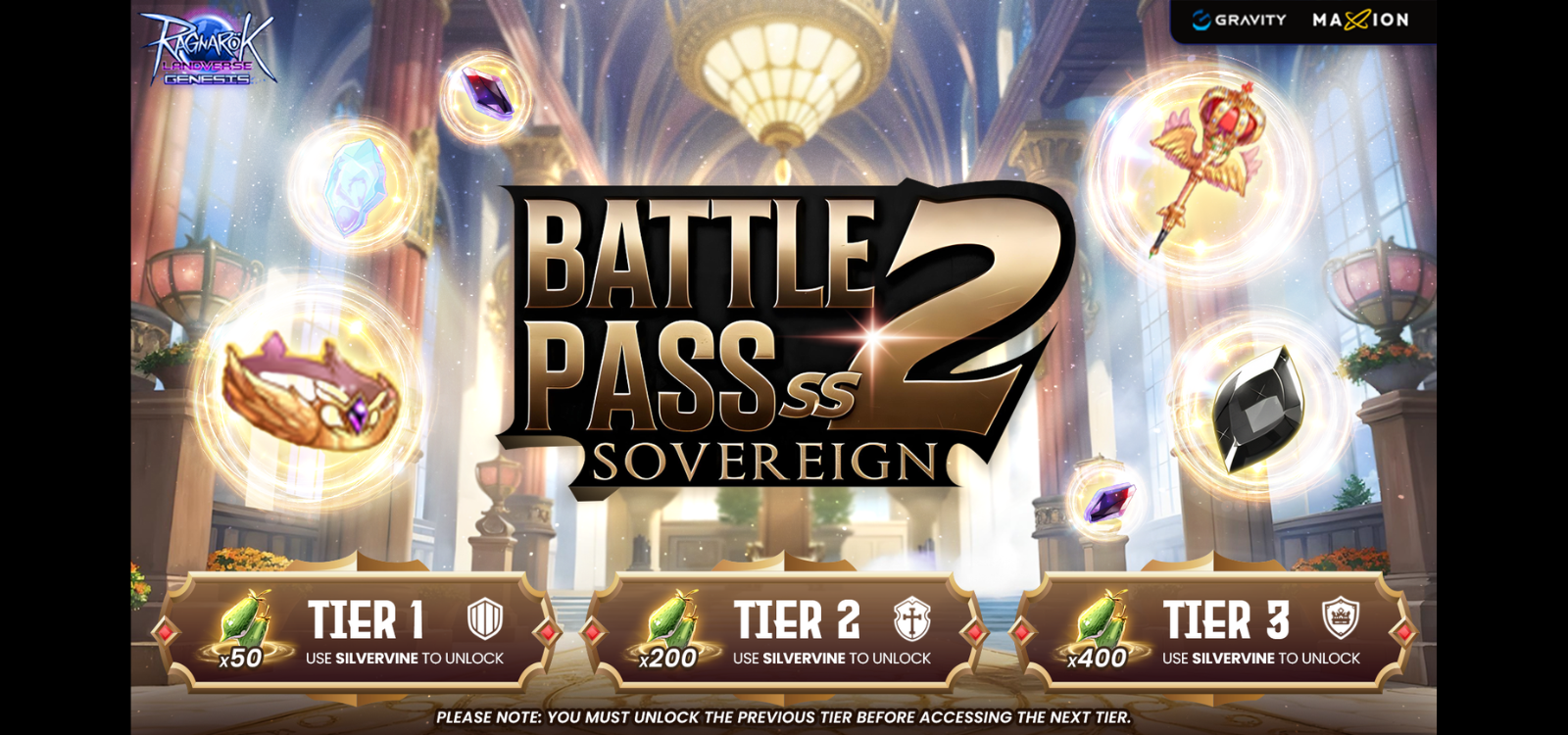 Ragnarok Landverse Genesis : Battle Pass 2 : Sovereign