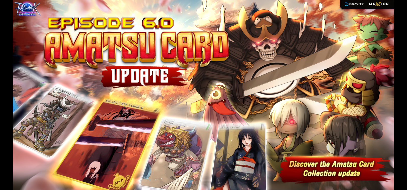 Ragnarok Landverse Genesis : Episode 6.0 Amatsu Card Update