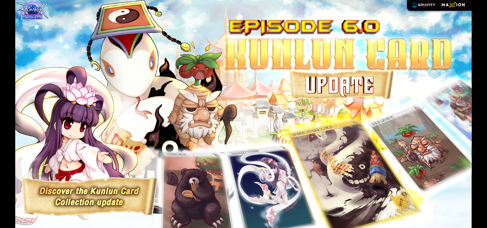 Ragnarok Landverse Genesis : Episode 6.0 Kunlun Card Update