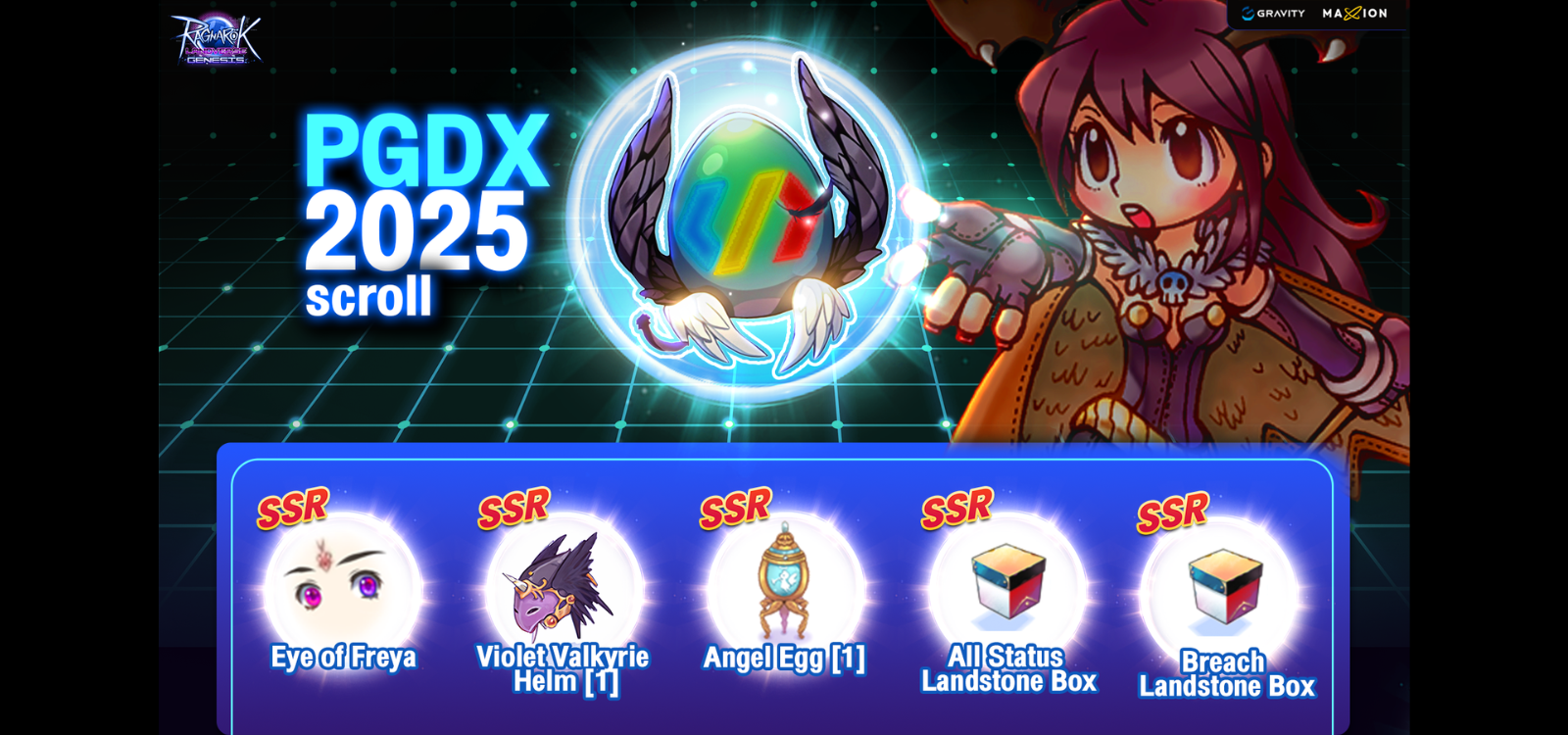 Ragnarok Landverse Genesis : PGDX 2025 Scroll