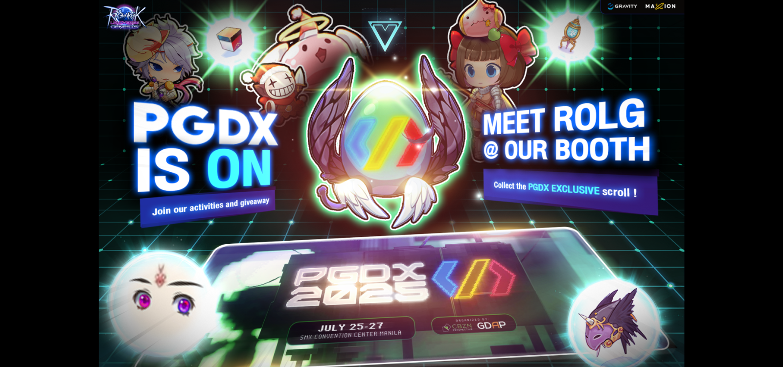 Ragnarok Landverse Genesis Joins PGDX 2025 (25 -27 July)