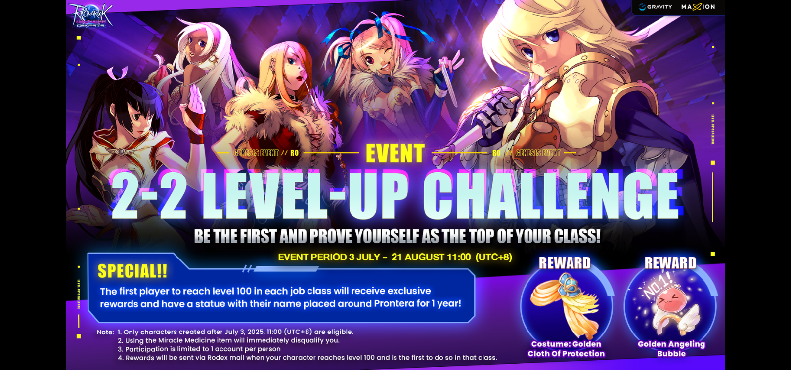 Ragnarok Landverse Genesis Level-Up Challenge Class 2-2