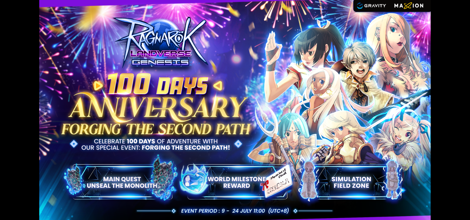 Ragnarok Landverse Genesis : 100 Days Anniversary Forging the Second Path