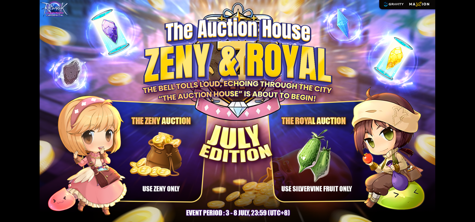 Ragnarok Landverse Genesis : Royal Auction & Zeny Auction 2