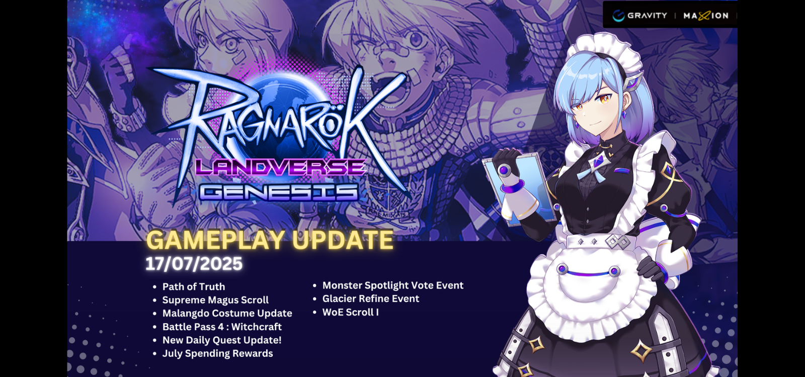 Ragnarok Landverse Genesis : Gameplay Update 17 July 2025
