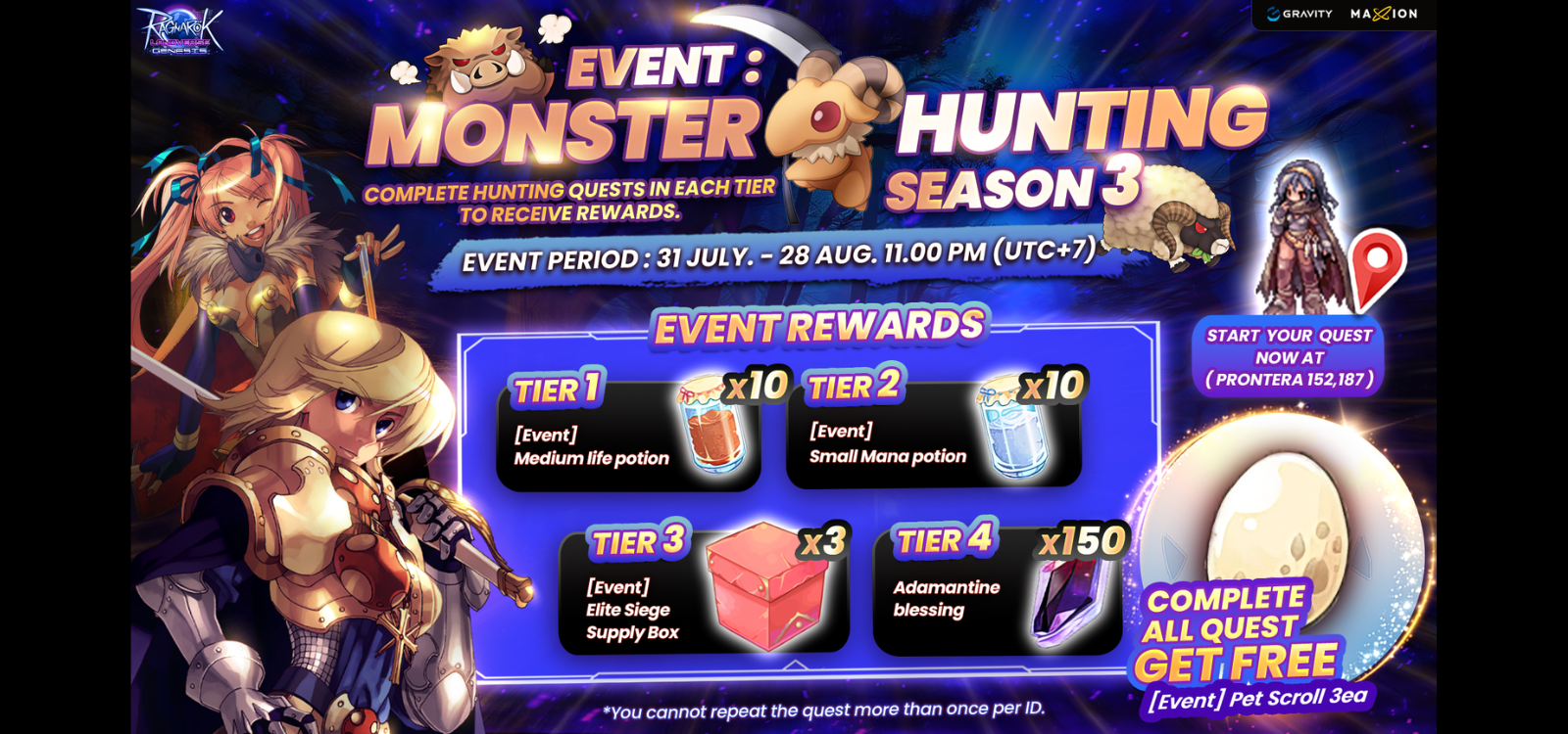 Ragnarok Landverse Genesis : Monster Hunting SS3