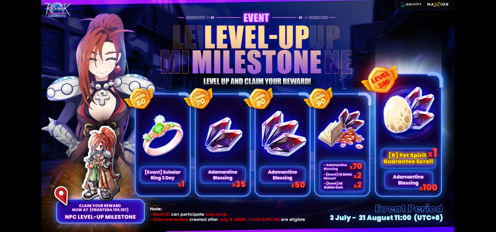 Ragnarok Landverse Genesis Level-Up Milestone SS2