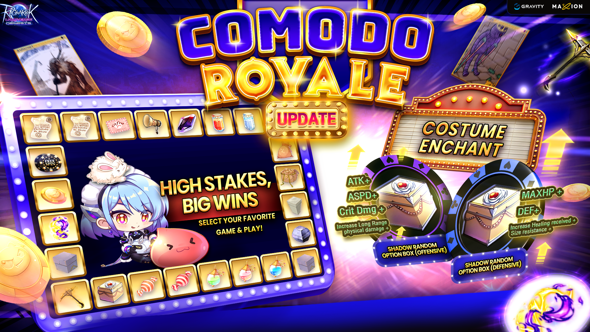 Ragnarok Landverse Genesis : Comodo Royale Update 07 August 2025