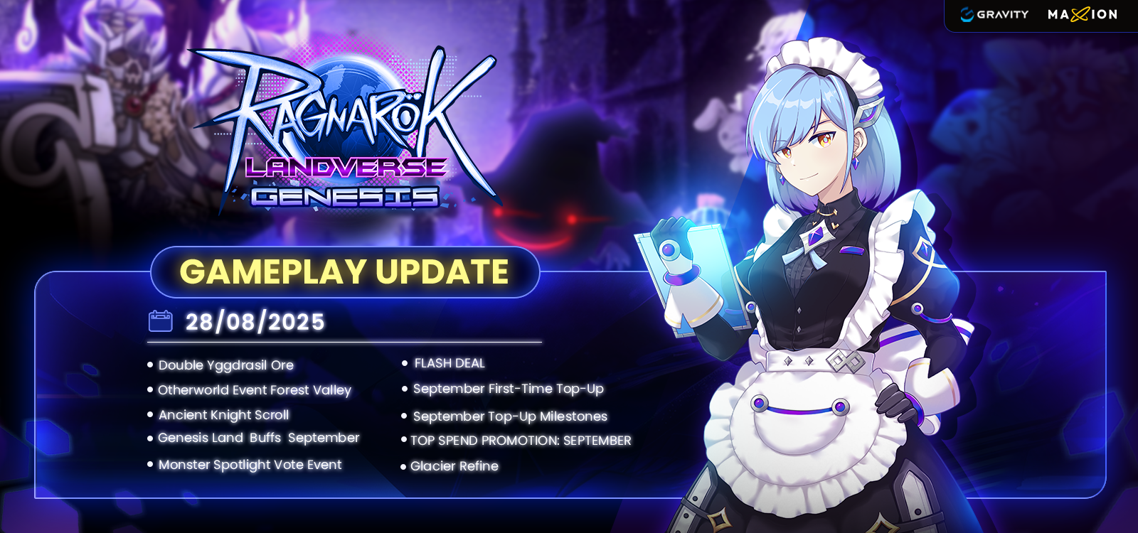 Ragnarok Landverse Genesis : Gameplay Update 28 August 2025