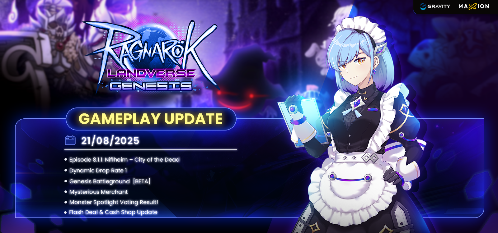 Ragnarok Landverse Genesis : Gameplay Update 21 August 2025