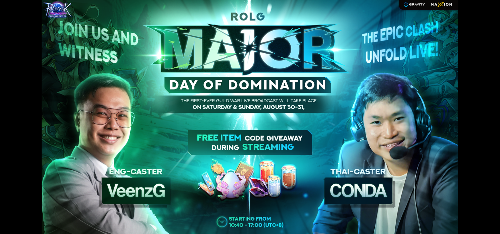 MAJOR EVENT DAY OF DOMINATION [ROUND ROBIN] — LIVE!