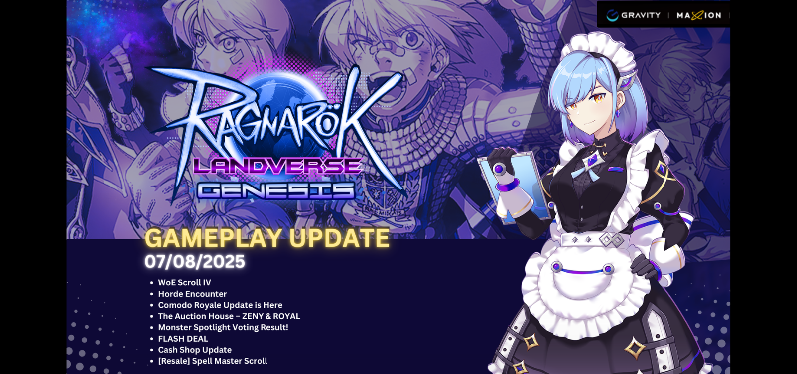 Ragnarok Landverse Genesis : Gameplay Update 7 August 2025