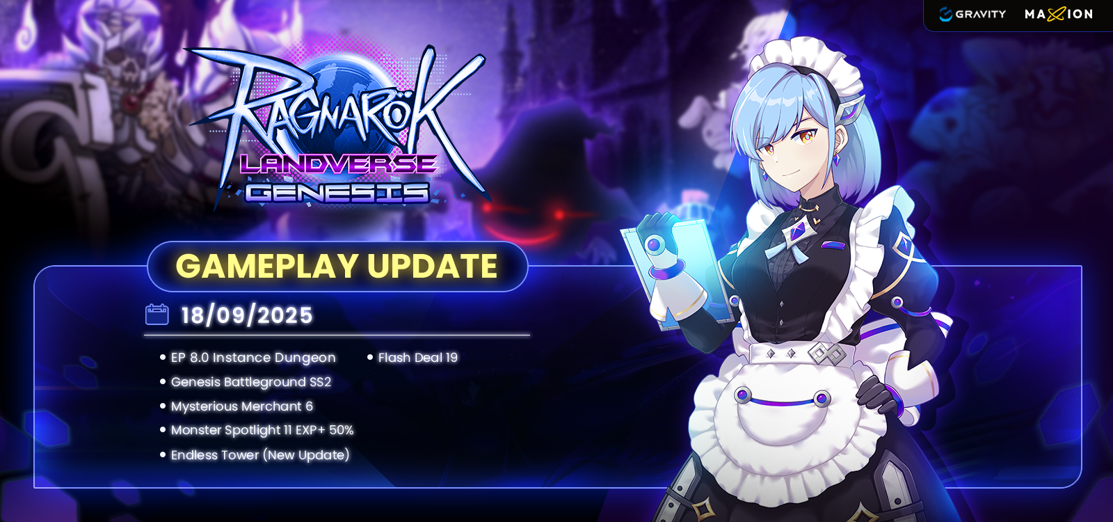 Ragnarok Landverse Genesis : Gameplay Update 18 September 2025