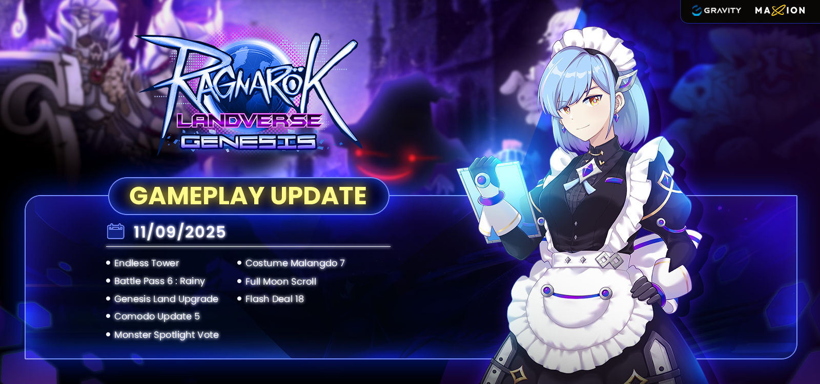 Ragnarok Landverse Genesis : Gameplay Update 11 September 2025