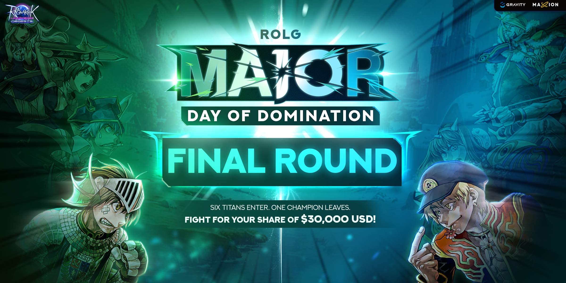 RAGNAROK LANDVERSE GENESIS – MAJOR: DAY OF DOMINATION [FINAL ROUND]