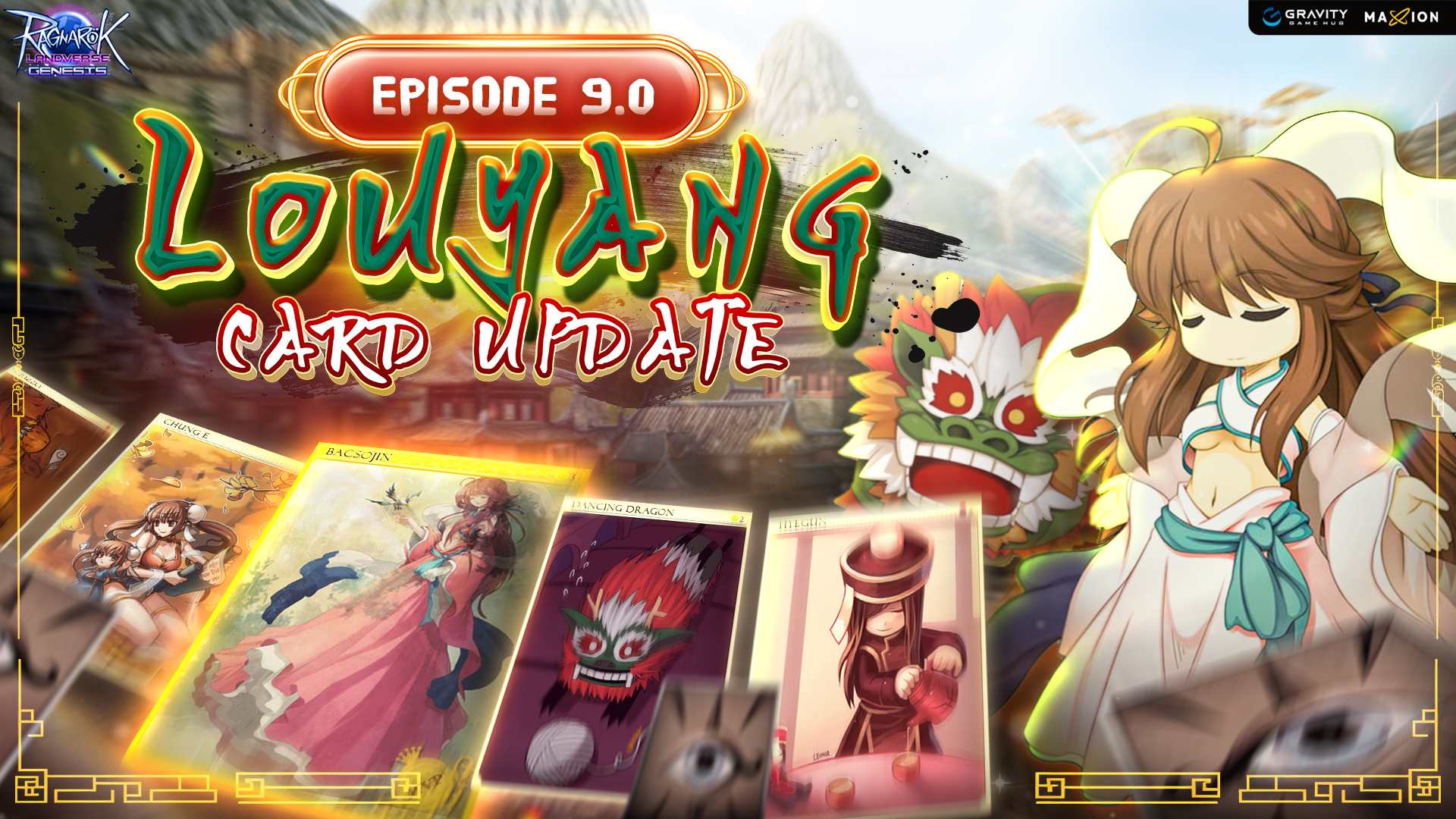 Ragnarok Landverse Genesis : New Monsters Card Update – Louyang