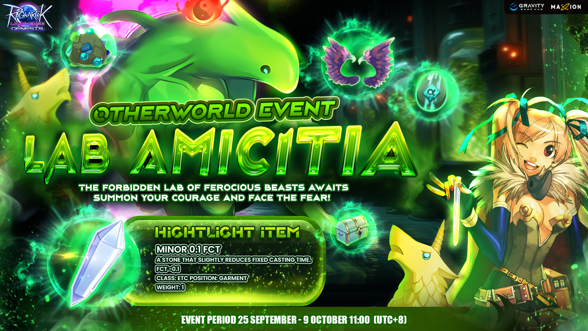 Ragnarok Landverse Genesis : Otherworld Event – Lab Amicitia