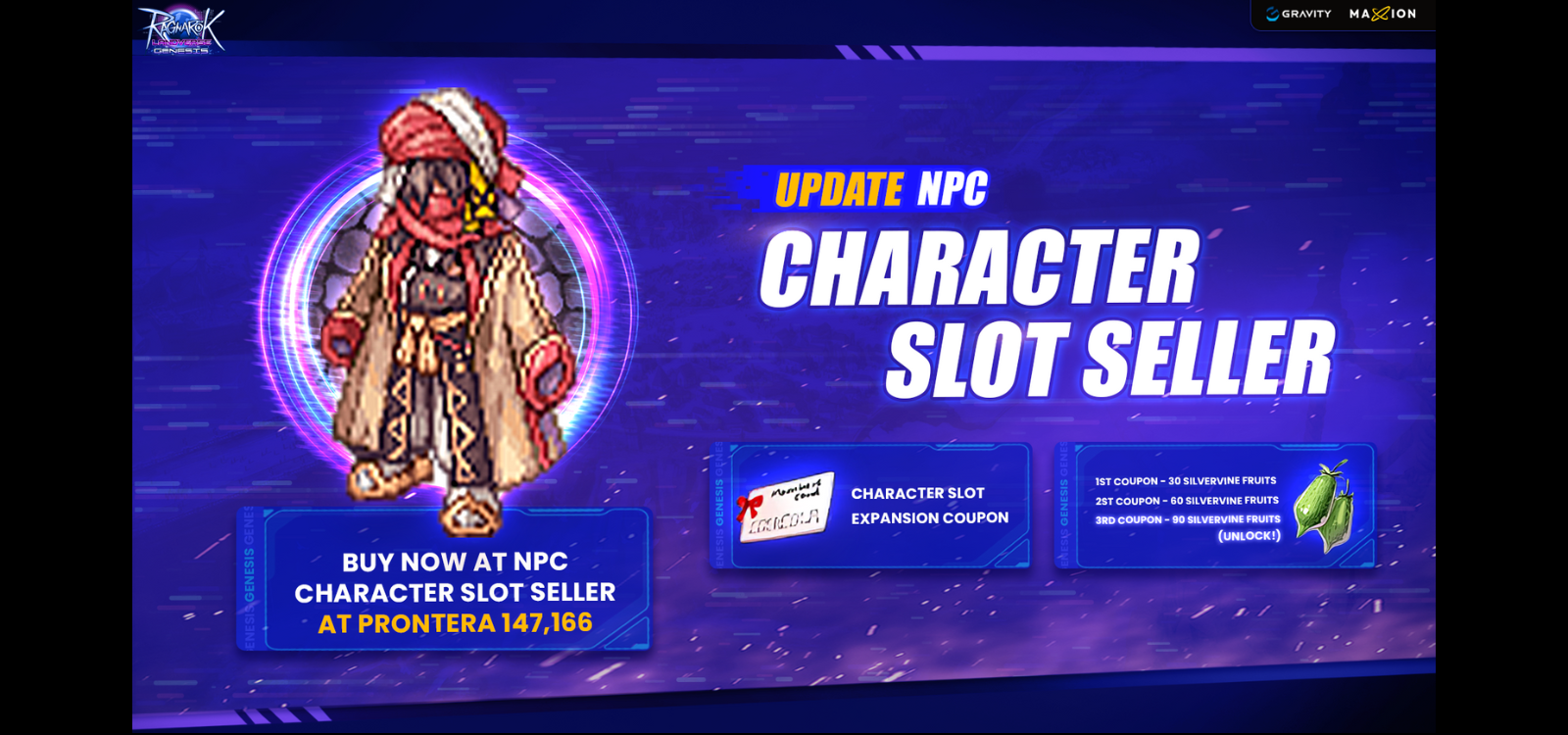 Ragnarok Landverse Genesis : Character Slot Seller 2