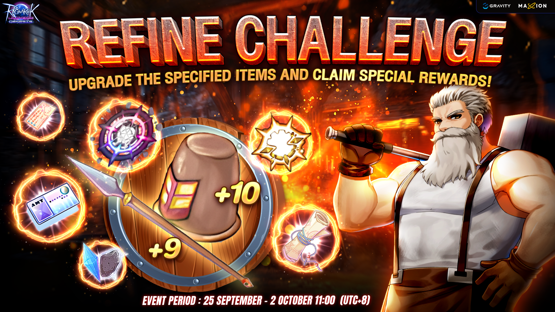Ragnarok Landverse Genesis : Refine Challenge Event
