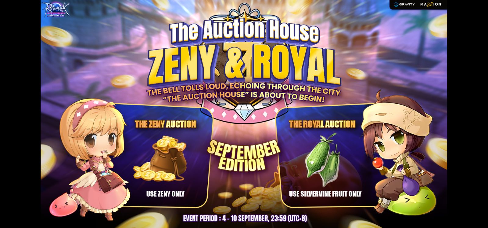 Ragnarok Landverse Genesis : Royal Auction & Zeny Auction 4