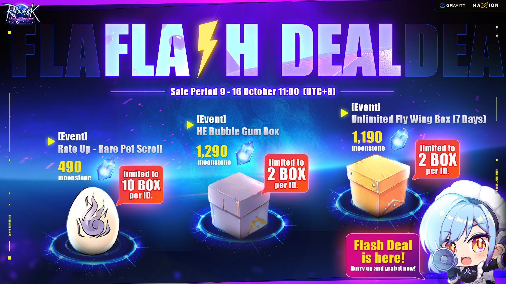 Ragnarok Landverse Genesis : Flash Deal 22