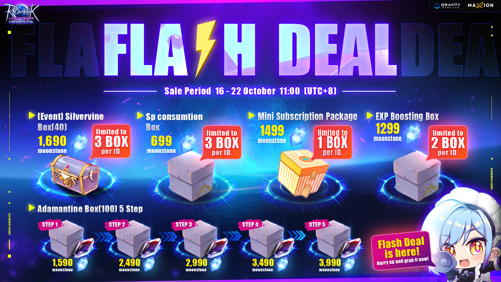 Ragnarok Landverse Genesis : Flash Deal 23