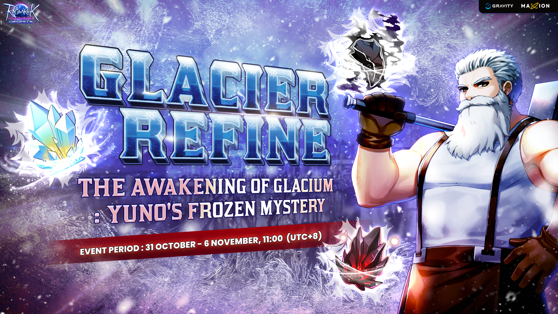 Ragnarok Landverse Genesis : Glacier Refine