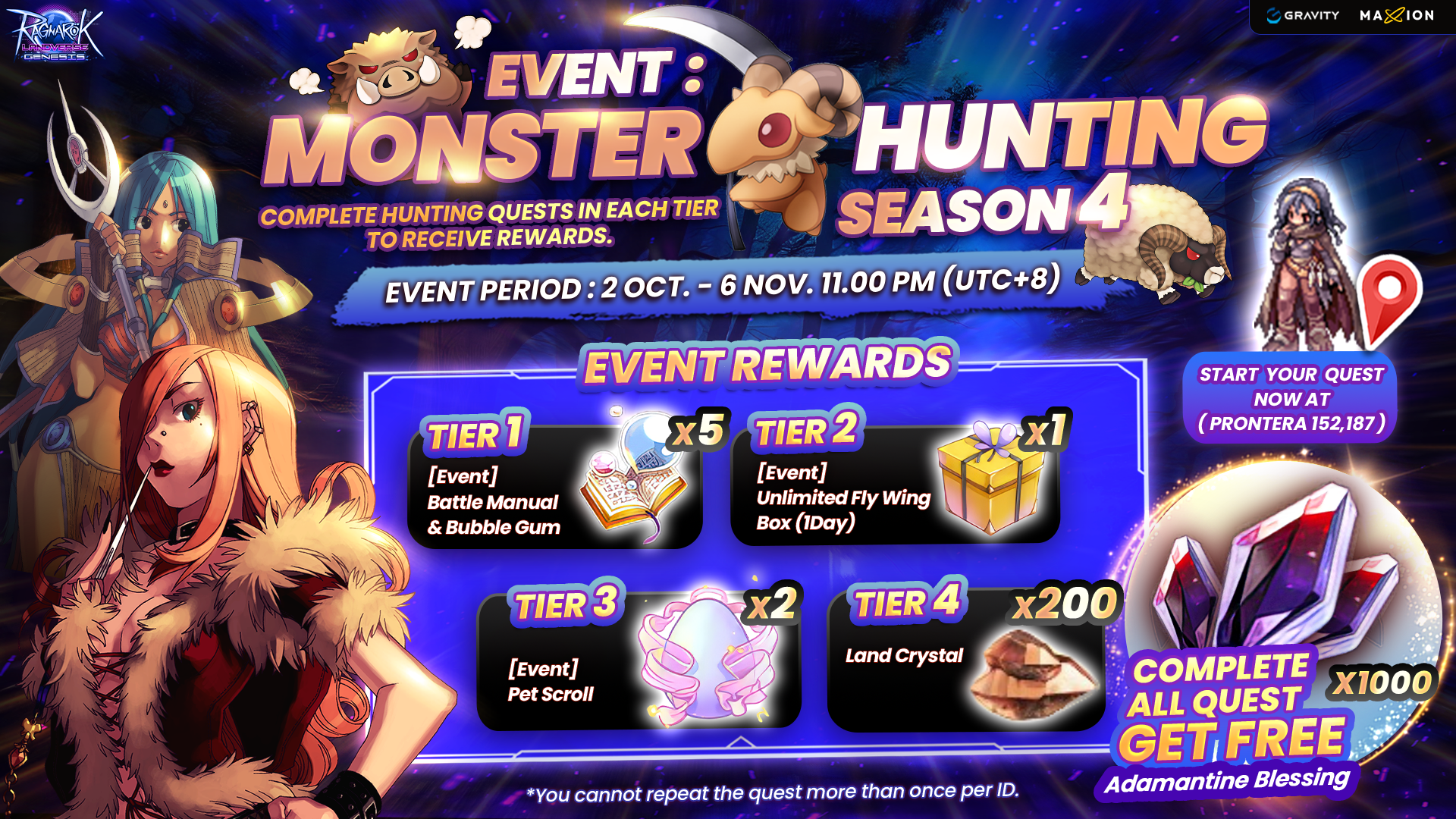 Ragnarok Landverse Genesis : Monster Hunting SS4