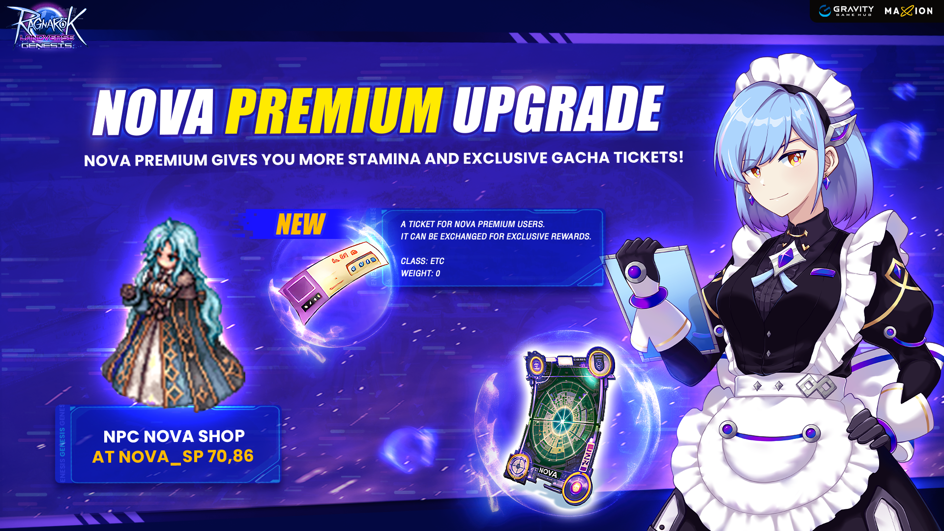 Ragnarok Landverse Genesis : NOVA Premium Upgrade