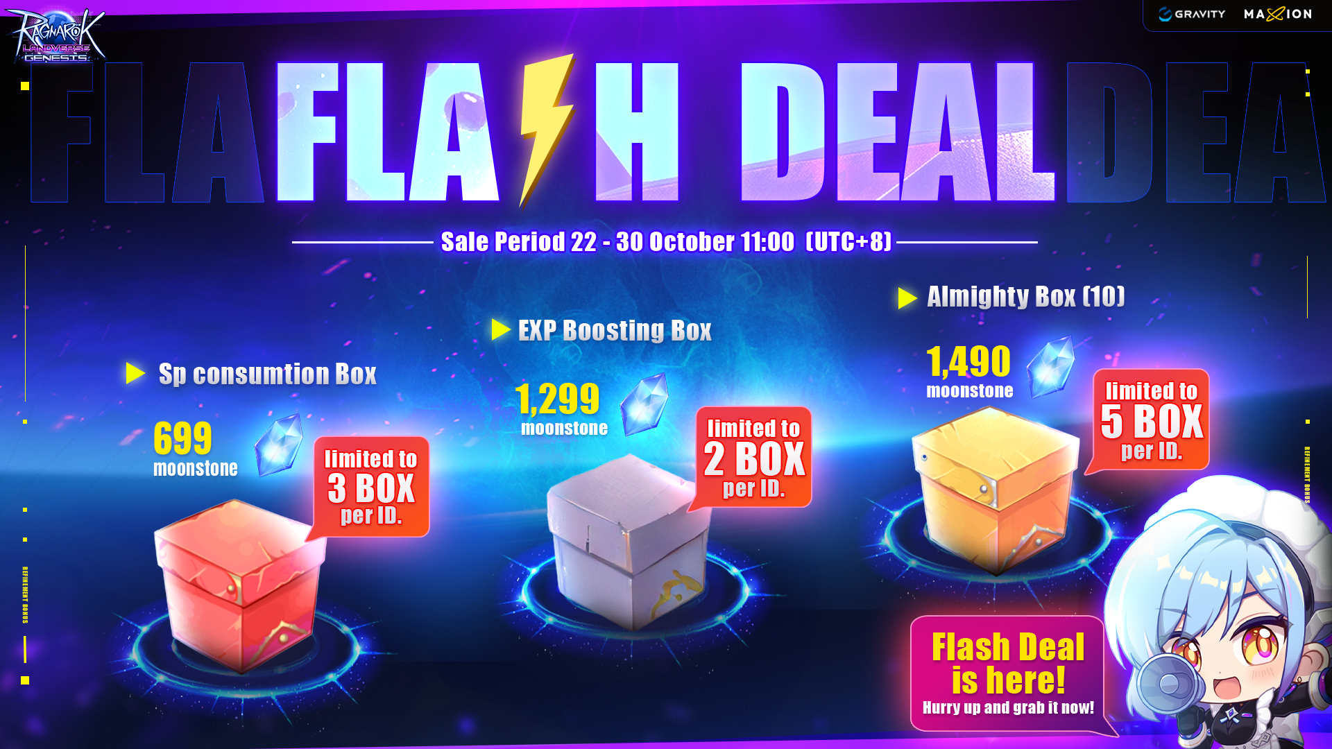 Ragnarok Landverse Genesis : Flash Deal 24