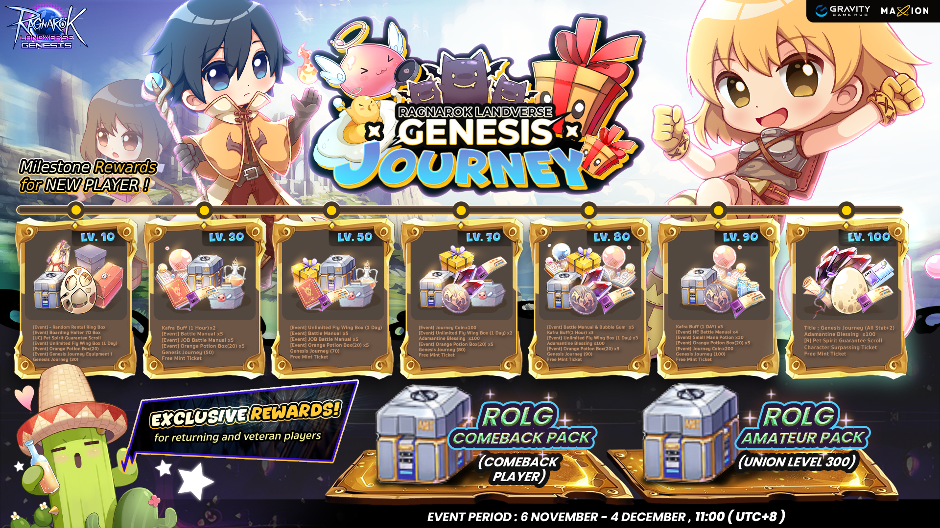 Ragnarok Landverse Genesis : Journey Event