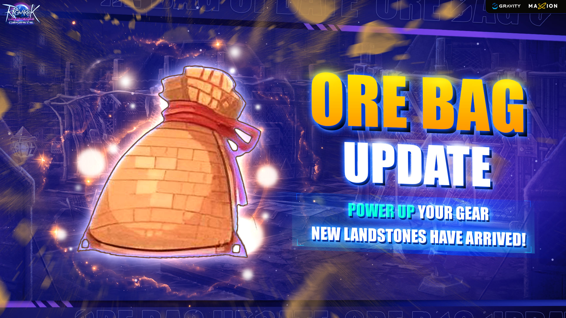 Ragnarok Landverse Genesis : Old Ore Bag Update 7
