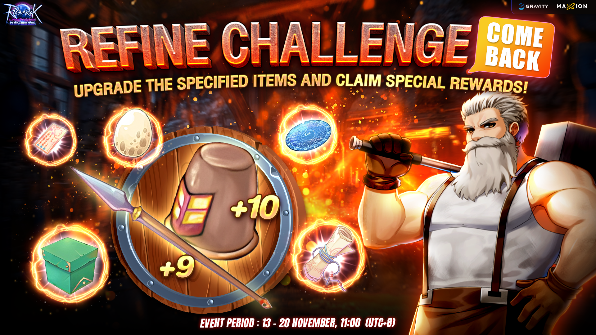 Ragnarok Landverse Genesis : Refine Challenge 3