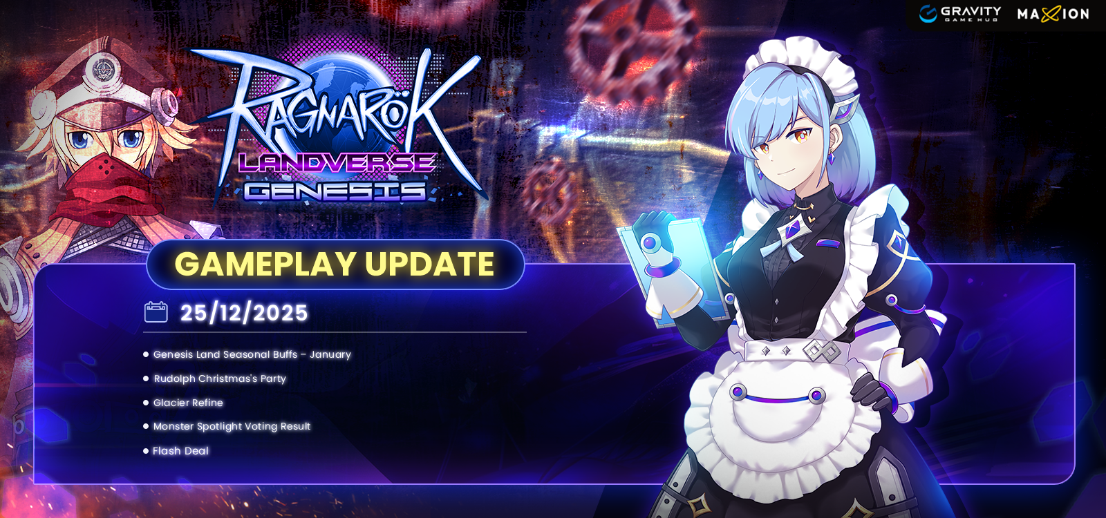 Ragnarok Landverse Genesis : Gameplay Update 25 December 2025