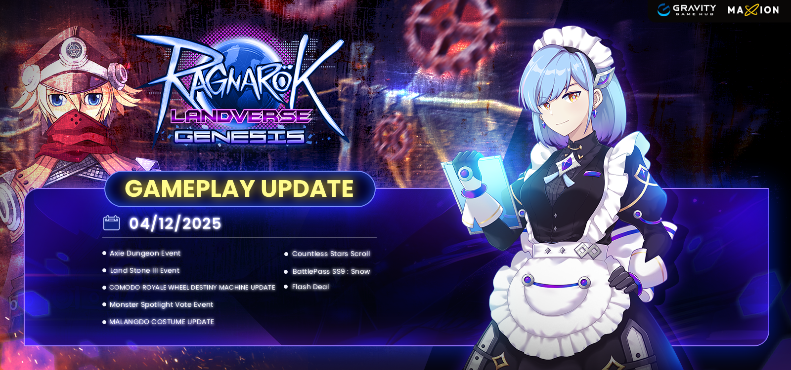 Ragnarok Landverse Genesis : Gameplay Update 4 December 2025