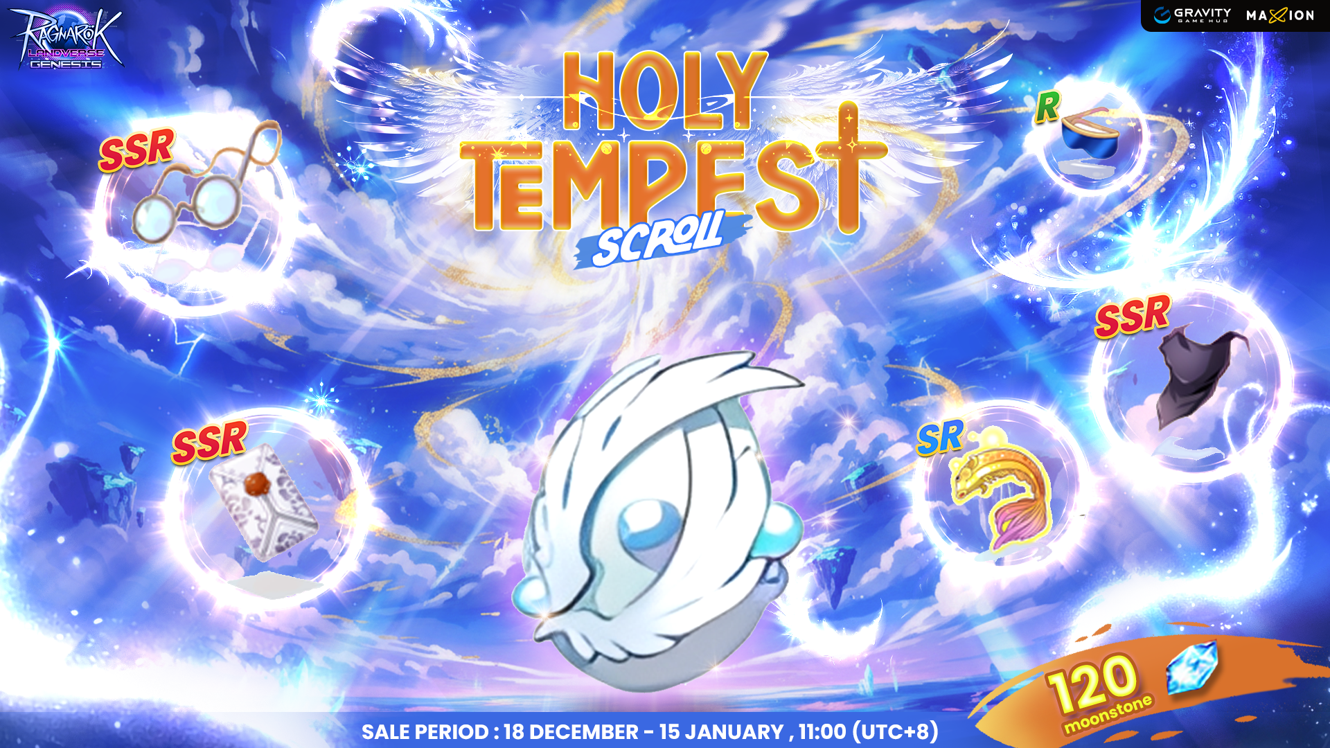 Ragnarok Landverse Genesis : Holy Tempest Scroll