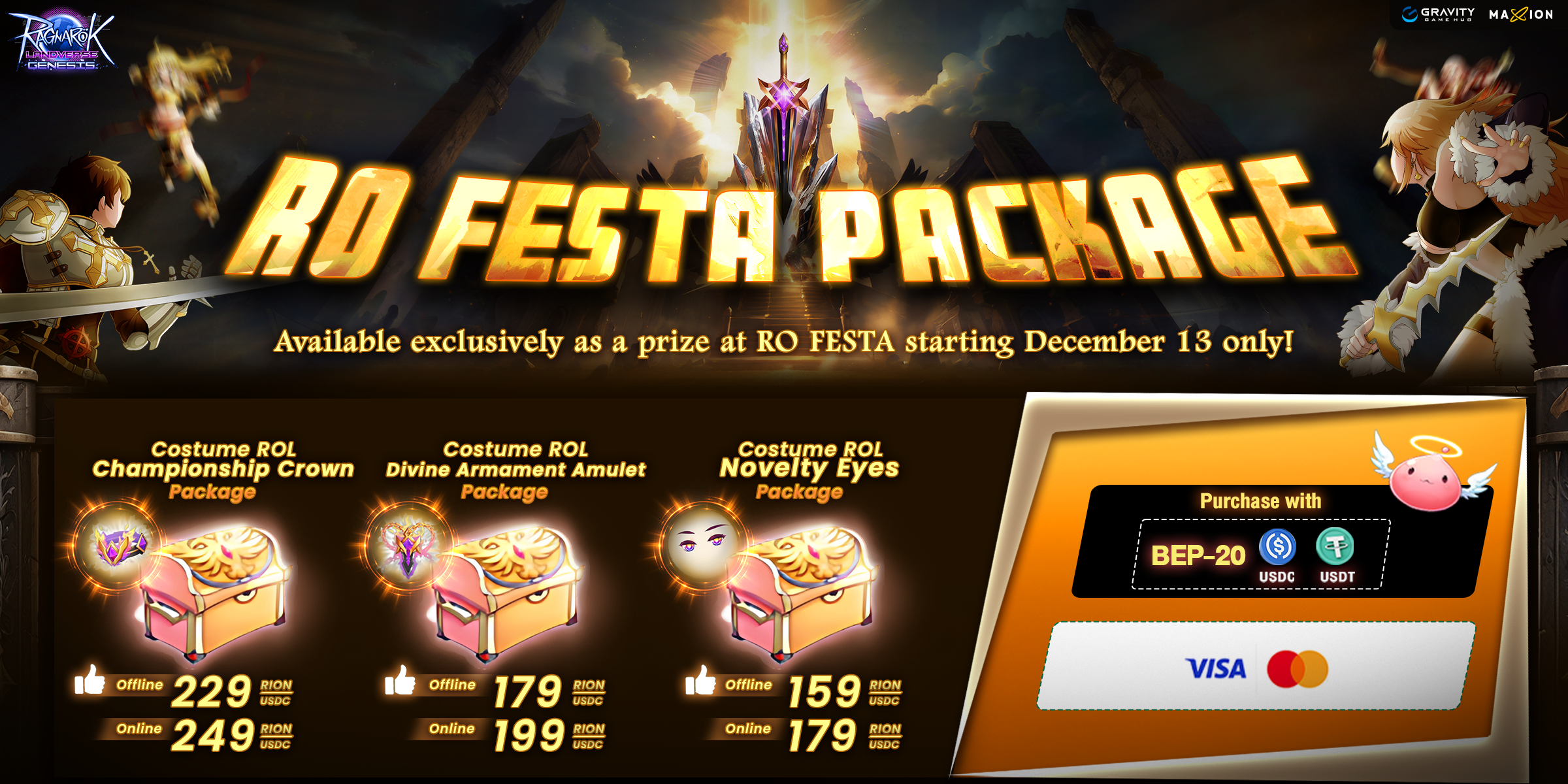 Ragnarok Landverse Genesis : RO Festa Package