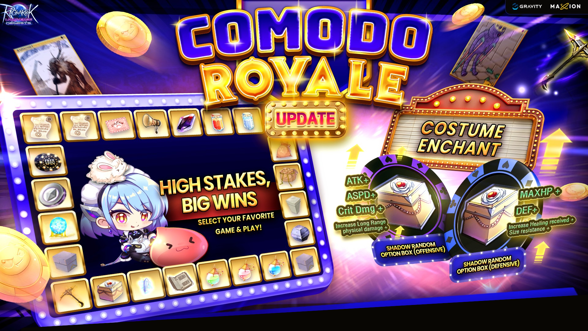 Ragnarok Landverse Genesis : Comodo Royale Update 4 December 2025