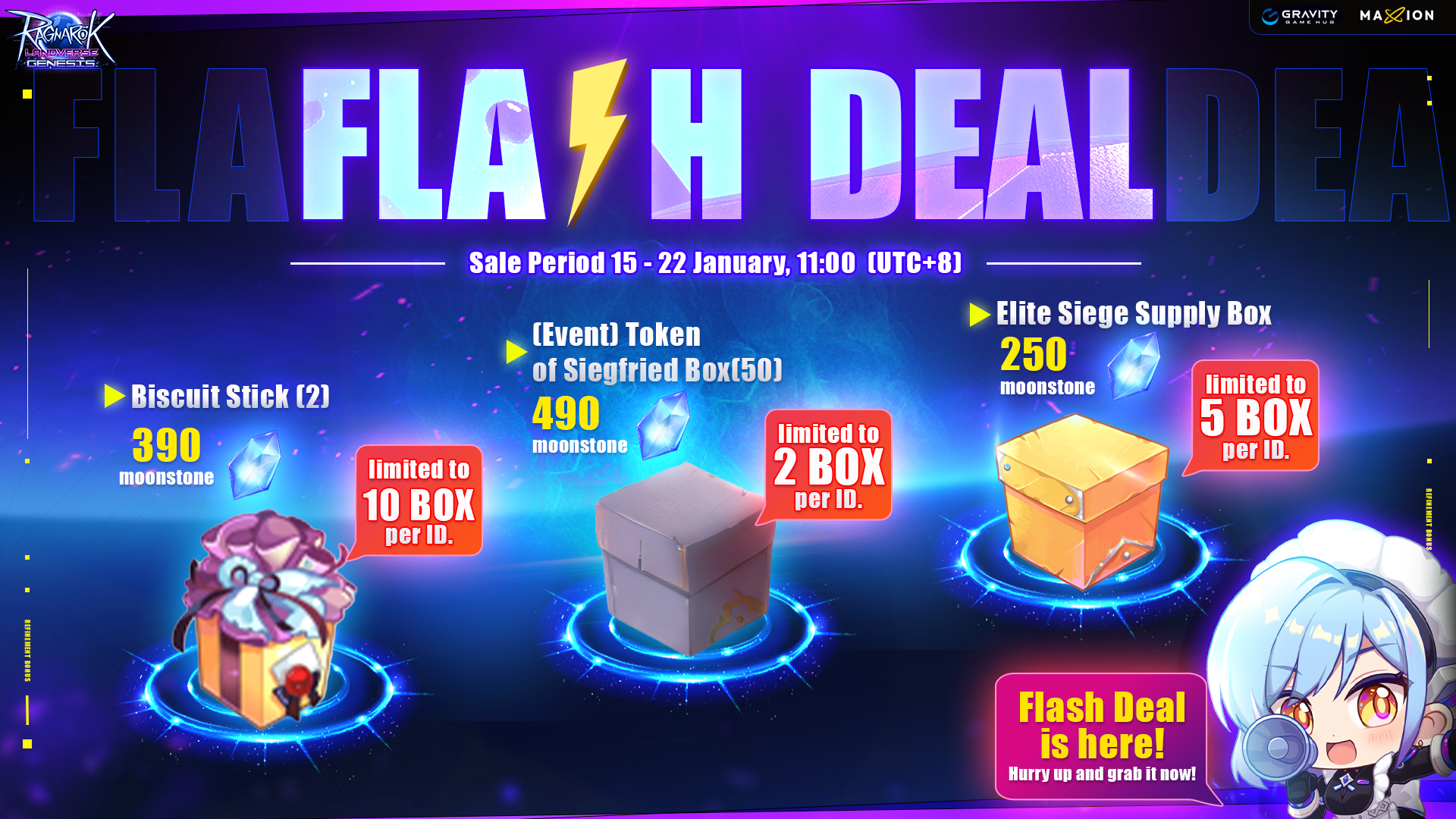 Ragnarok Landverse Genesis : Flash Deal 35