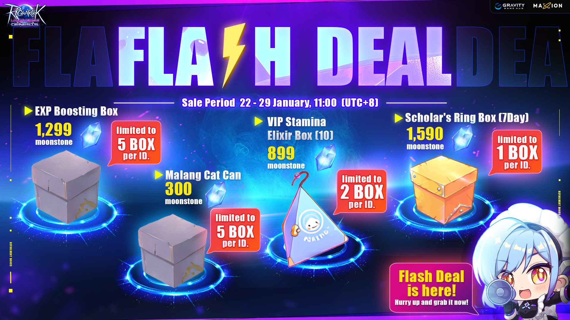 Ragnarok Landverse Genesis : Flash Deal 36