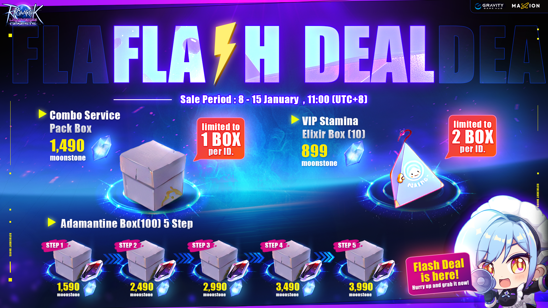 Ragnarok Landverse Genesis : Flash Deal 34